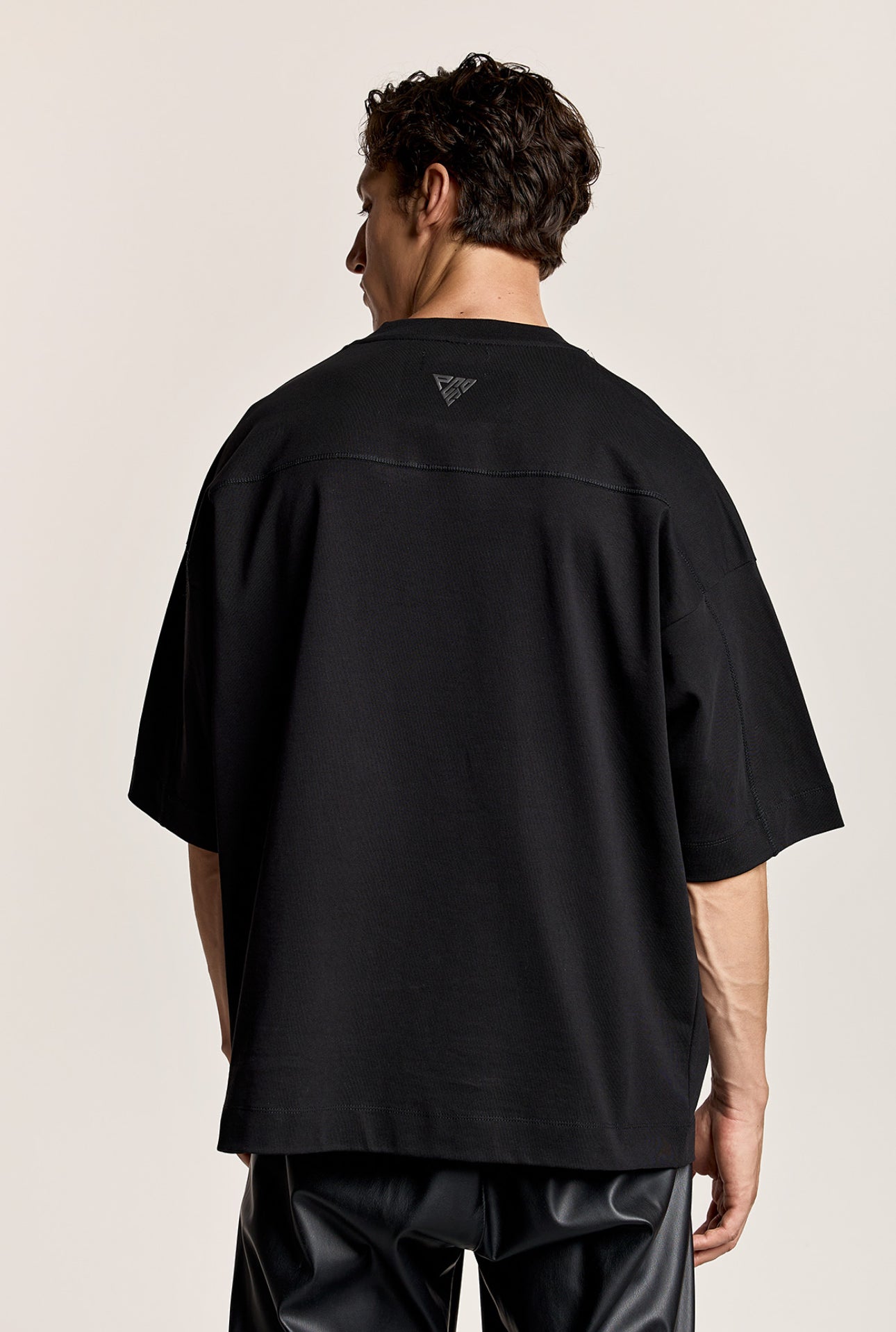 Βαμβακερό T-Shirt Με Μεταλλικό Τύπωμα