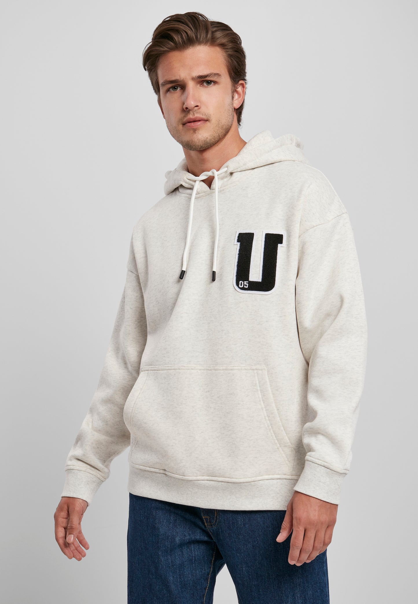 Oversized Frottee Patch Hoody /23